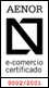 1ª Empresa Certificada con la Marca Aenor de Buenas Prácticas Comerciales para el Comercio Electrónico.